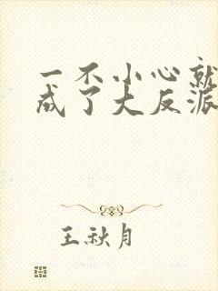 一不小心就穿越成了大反派小说