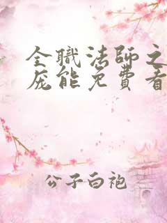 全职法师之天赋庞能免费看