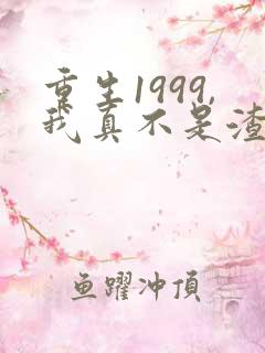 重生1999,我真不是渣男啊
