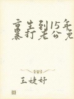重生到15年后暴打老公免费阅读