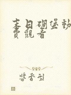 末日碉堡动漫免费观看