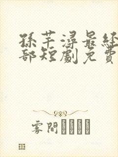 孙芊浔最经典十部短剧免费观看