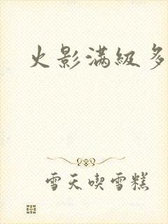 火影满级多少级