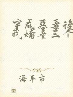 穿成恶毒后娘,我娇养三个小反派