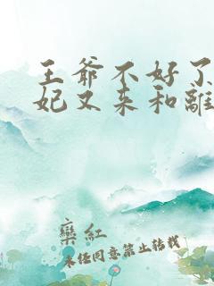 王爷不好了,王妃又来和离了