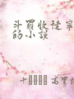 斗罗收徒宁荣荣的小说