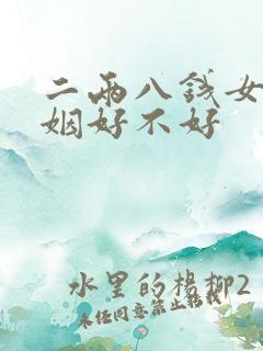 二两八钱女命婚姻好不好