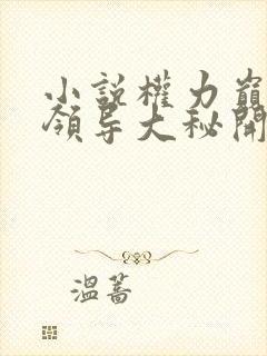 小说权力巅峰从领导大秘开始免费阅读