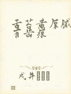 舌苔黄厚腻发白有齿痕