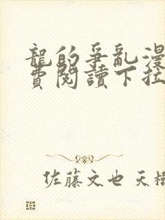 龙的争乱漫画免费阅读下拉式