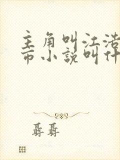 主角叫江浩的都市小说叫什么名字