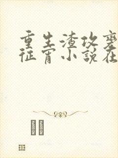 重生渣攻变渣受征宵小说在线观看免费