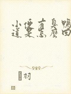 小便有臭鸭蛋味道是怎么回事?