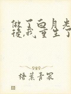 做了白月光替身后,我重生了