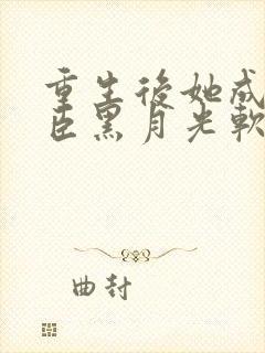 重生后她成了权臣黑月光软凝玉