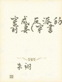 穿成反派的炮灰前妻(穿书