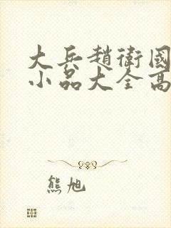 大兵赵卫国相声小品大全高清播放