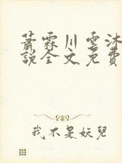 萧霖川云沐芷小说全文免费阅读最新章节