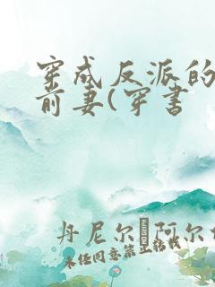 穿成反派的炮灰前妻(穿书