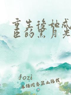 重生后她成了权臣的黑月光免费阅读