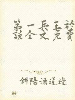 第一兵王于枫小说全文免费阅读