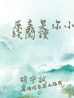 原来是你小说在线阅读