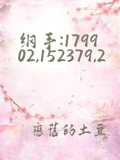 纲手:179902,152379,2