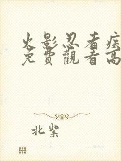 火影忍者疾风传免费观看高清