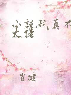 小说,我真不是大佬