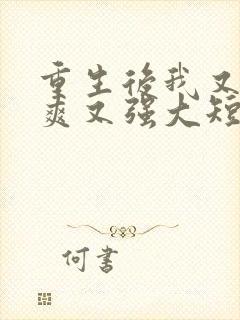 重生后我又飒又爽又强大短剧免费观看