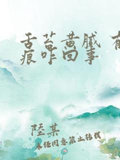 舌苔黄腻 有齿痕咋回事