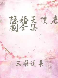 隐婚天价老公短剧全集