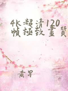 4k超清120帧极致画质壁纸