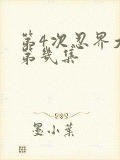 第4次忍界大战第几集