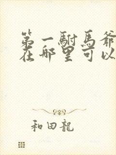 第一驸马爷短剧在哪里可以看