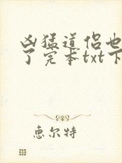 凶猛道侣也重生了完本txt下载