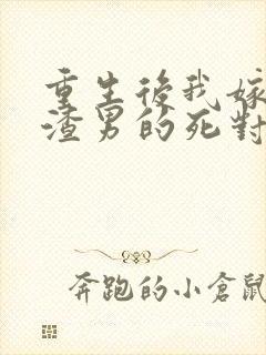 重生后我嫁给了渣男的死对头完本