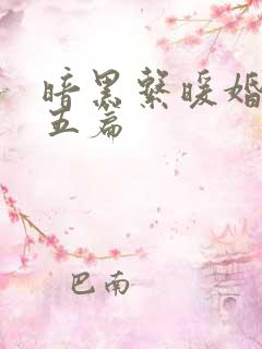 暗黑系暖婚番外五篇