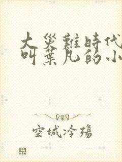 大灾难时代主角叫叶凡的小说