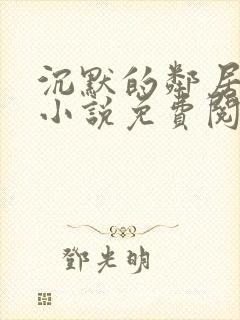 沉默的邻居先生小说免费阅读