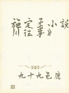 施定柔小说《沥川往事》