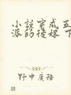 小说穿成五个反派的后娘 下载