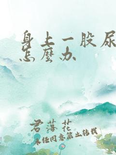 身上一股尿骚味怎么办