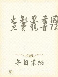 火影忍者国语版免费观看720