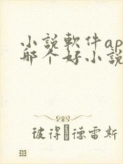 小说软件app哪个好小说最全的