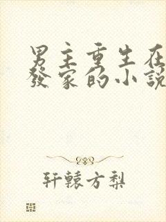 男主重生在农村发家的小说