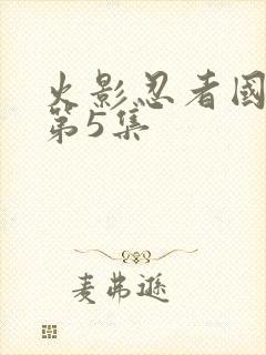 火影忍者国语版第5集