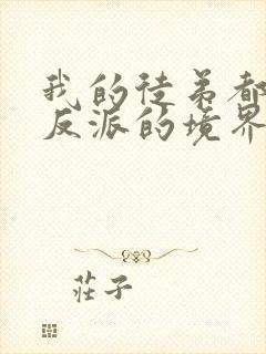 我的徒弟都是大反派的境界划分