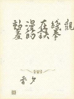 动漫在线观看羞羞的铁拳