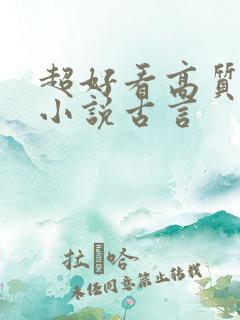 超好看高质量的小说古言